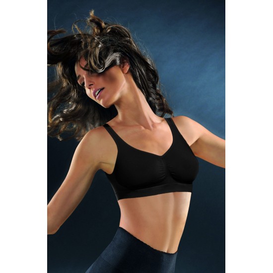Control Body 110621 Medium Compression Push Up Bra Nero