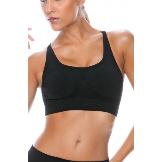 Control Body 110705 Sports Bra Nero