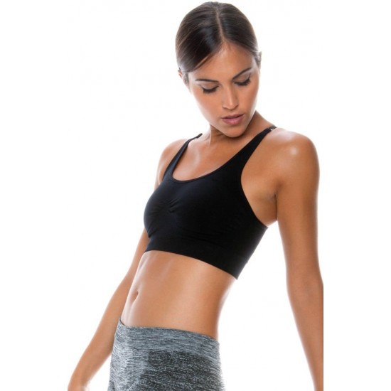 Control Body 110705 Sports Bra Nero