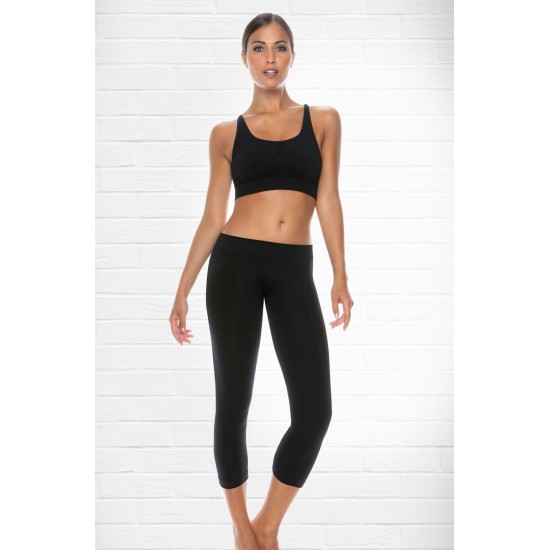 Control Body 110705 Sports Bra Nero
