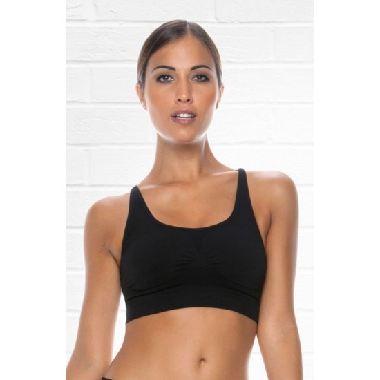 Control Body 110705 Sports Bra Nero