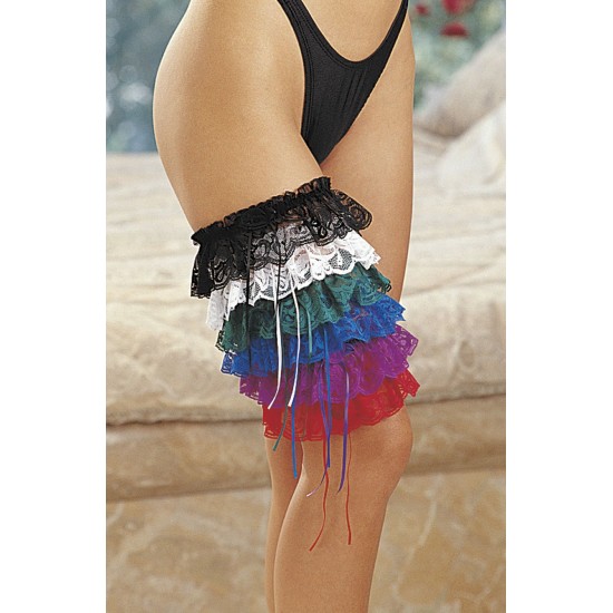 Shirley of Hollywood SoH 18 Garter White One Size