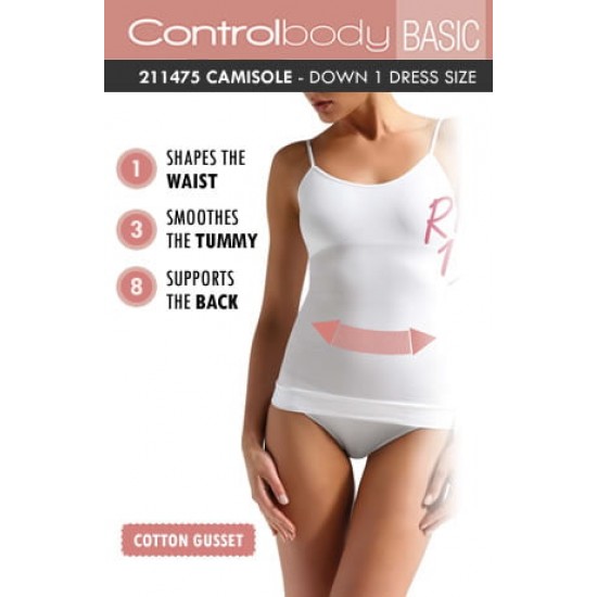 Control Body 211475 Shaping Camisole Bianco Control Body 211475 Shaping Camisole Bianco