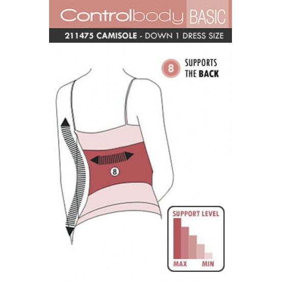 Control Body 211475 Shaping Camisole Bianco Control Body 211475 Shaping Camisole Bianco