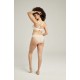 The Sheer Deco High Leg Brief Black