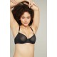 The Sheer Deco Lift Balcony Bra Black Up to GG Cup The Sheer Deco Lift Balcony Bra Black Up to GG Cup