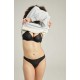 The Sheer Deco Lift Balcony Bra Black Up to GG Cup The Sheer Deco Lift Balcony Bra Black Up to GG Cup