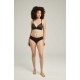 The Sheer Deco Hipster Brief Black The Sheer Deco Hipster Brief Black