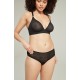 The Sheer Deco Hipster Brief Black The Sheer Deco Hipster Brief Black