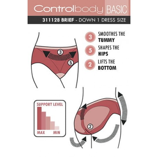 Control Body 311128 Shaping Brief Skin Control Body 311128 Shaping Brief Skin