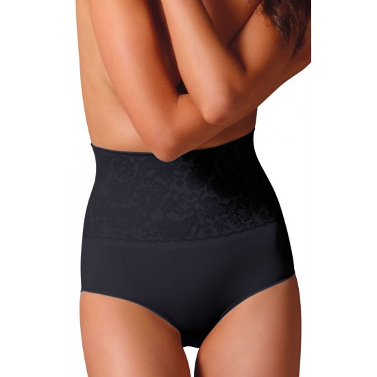 Control Body 311572 Shaping Brief With Screen Print Lace Nero Control Body 311572 Shaping Brief With Screen Print Lace Nero