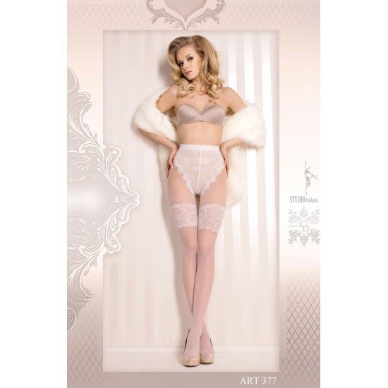 Ballerina 377 Tights Bianco (White)