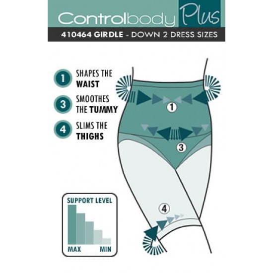 Control Body 410464 Girdle Bianco Control Body 410464 Girdle Bianco