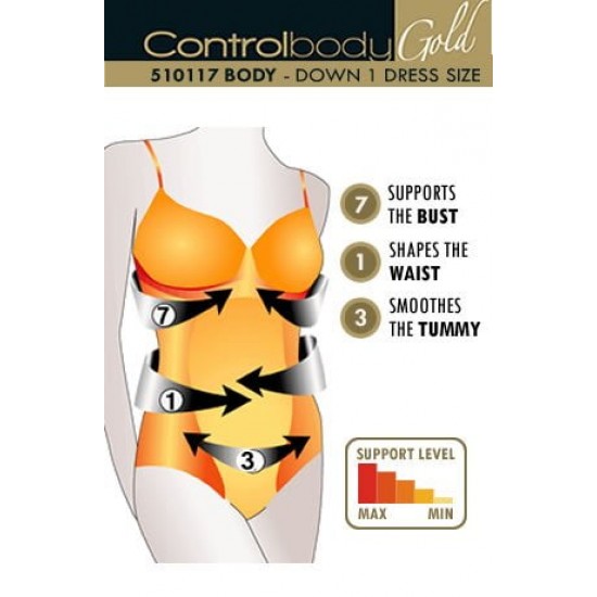 Control Body 510117 Shaping Body Nero