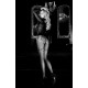 Ballerina 564 Black/Maroon Tights Ballerina 564 Black/Maroon Tights