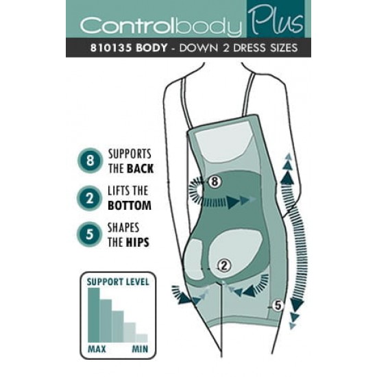 Control Body 810135 Shaping Slip Nero Control Body 810135 Shaping Slip Nero