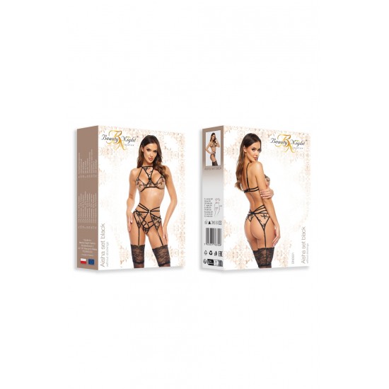 Beauty Night BN6691 Aisha Set Black Beauty Night BN6691 Aisha Set Black