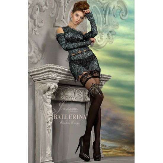Ballerina 221 Hold Up Nero/Lurex (Black) Ballerina 221 Hold Up Nero/Lurex (Black)