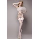 Ballerina 584 White Hold Ups