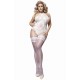 Ballerina 592 White Hold Ups Plus Sizes Ballerina 592 White Hold Ups Plus Sizes