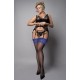 Ballerina 601 Black/Zaffiro Hold Ups Plus Ballerina 601 Black/Zaffiro Hold Ups Plus