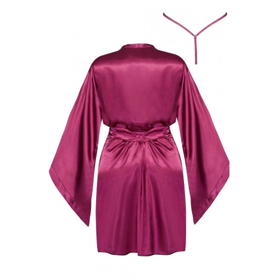 Beauty Night BN6663 Samira Peignoir Burgundy Beauty Night BN6663 Samira Peignoir Burgundy