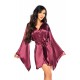Beauty Night BN6663 Samira Peignoir Burgundy Beauty Night BN6663 Samira Peignoir Burgundy