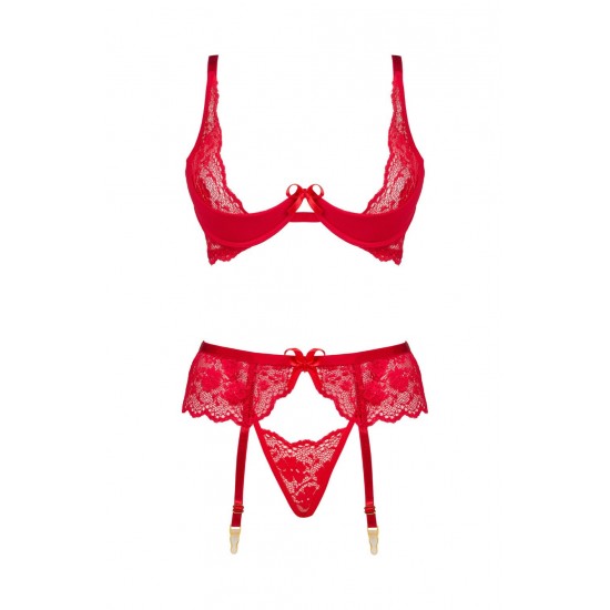 Beauty Night BN6696 Rose Set Red