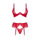 Beauty Night BN6696 Rose Set Red