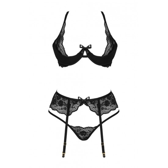 Beauty Night BN6721 Rose Set Black Beauty Night BN6721 Rose Set Black