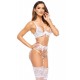 Beauty Night BN6722 Rose Set White