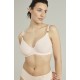 The Stretch Boss Full Cover Bra Blush Pink Up to G Cup