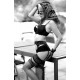 Black Secret BS145 Stockings Black/Skin Black Secret BS145 Stockings Black/Skin