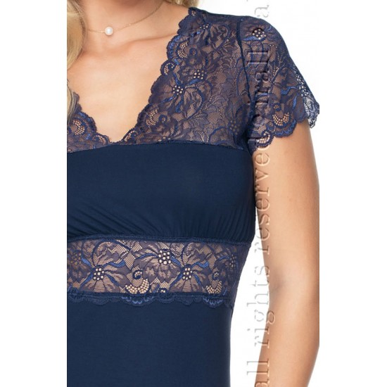 Irall Cameron Nightdress Navy Blue S-XL Irall Cameron Nightdress Navy Blue S-XL