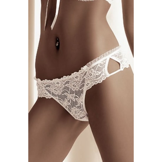 Roza Carmen White Thong