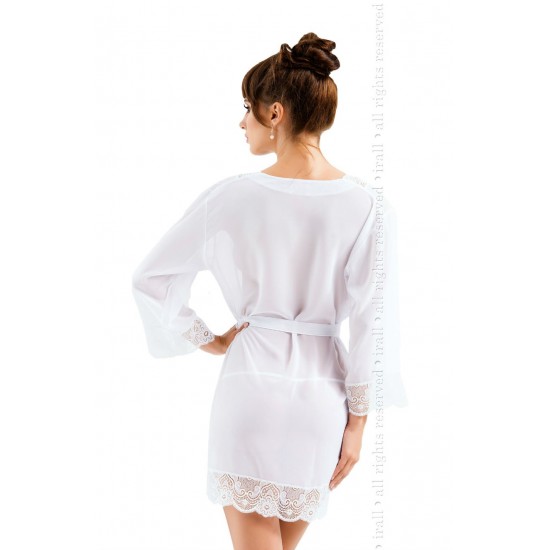 Cassidy Dressing Gown White