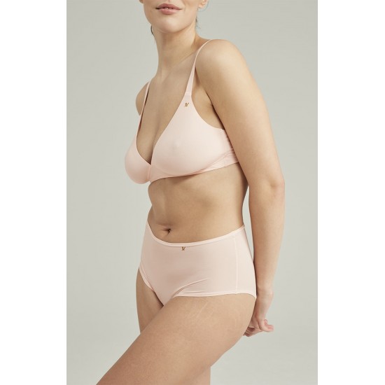 The Second Skin Stretch Easy Does It Bralette Blush Pink The Second Skin Stretch Easy Does It Bralette Blush Pink