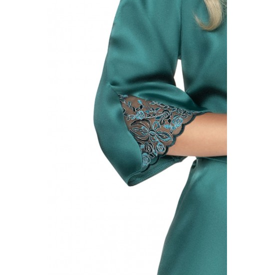 Irall Emerald Dressing Gown Green