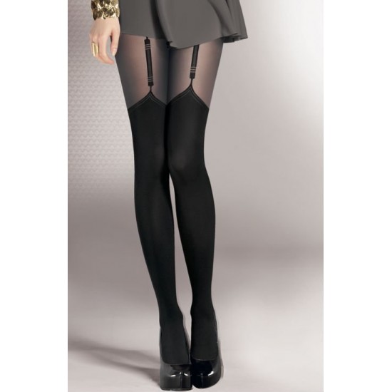 Gabriella Fantasia Valery Tights Black