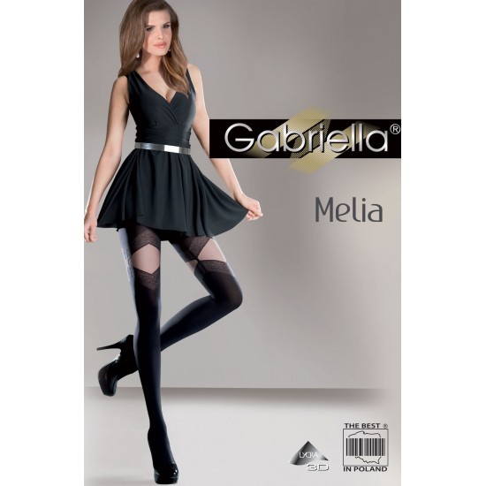Gabriella Fantasia Melia Tights Black