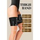 Gabriella Satin Thigh Band 510 Black Gabriella Satin Thigh Band 510 Black