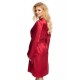 Irall Elodie Dressing Gown Burgundy