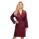 Irall Elodie Dressing Gown Plum Irall Elodie Dressing Gown Plum