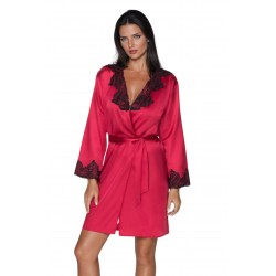 Irall Juniper Burgundy Dressing Gown
