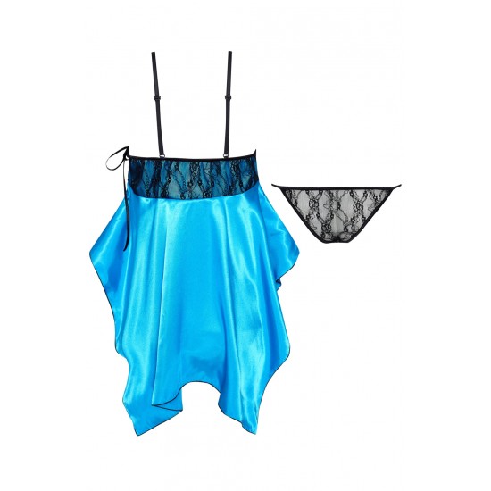 Beauty Night BN6647 Julieta Chemise Turquoise