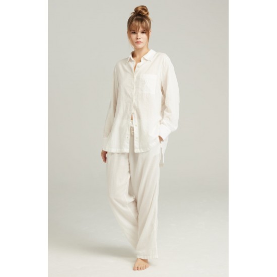 The Midi Shirt Organic Cotton White The Midi Shirt Organic Cotton White