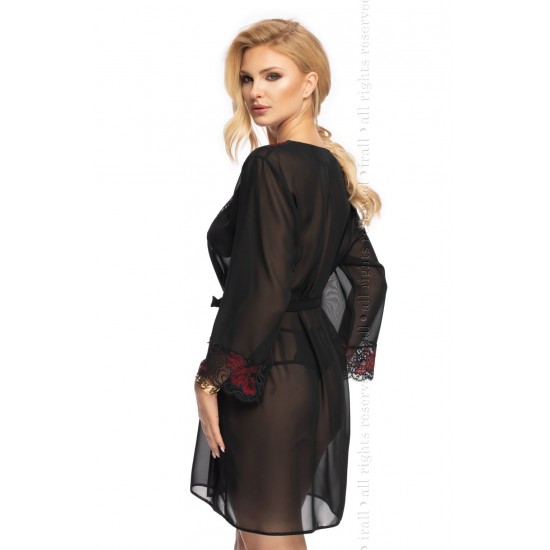 Irall Erotic Oriana Gown Black Irall Erotic Oriana Gown Black