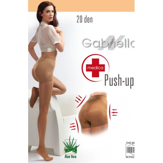 Gabriella Classic Push Up 127 Tights Beige