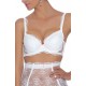 Roza Ambre Push Up Bra White