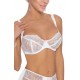 Roza Ambre Soft Cup Bra White